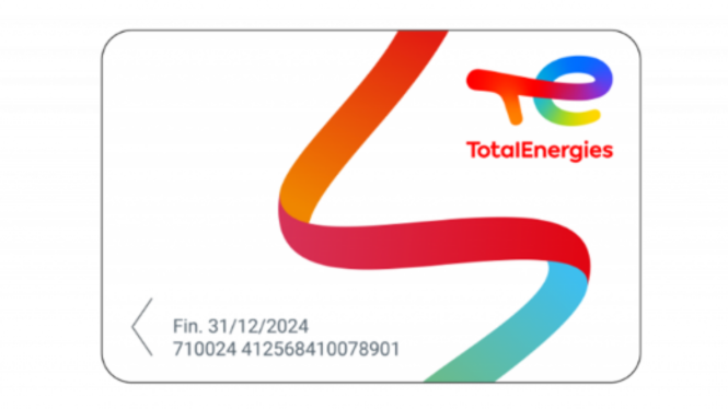 Card TotalEnergies